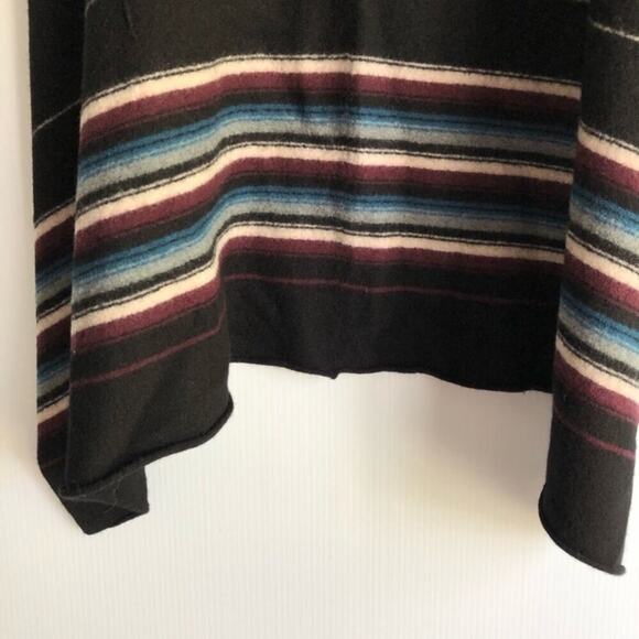 Joie Ligiere wool striped long drape vest - Picture 11 of 11